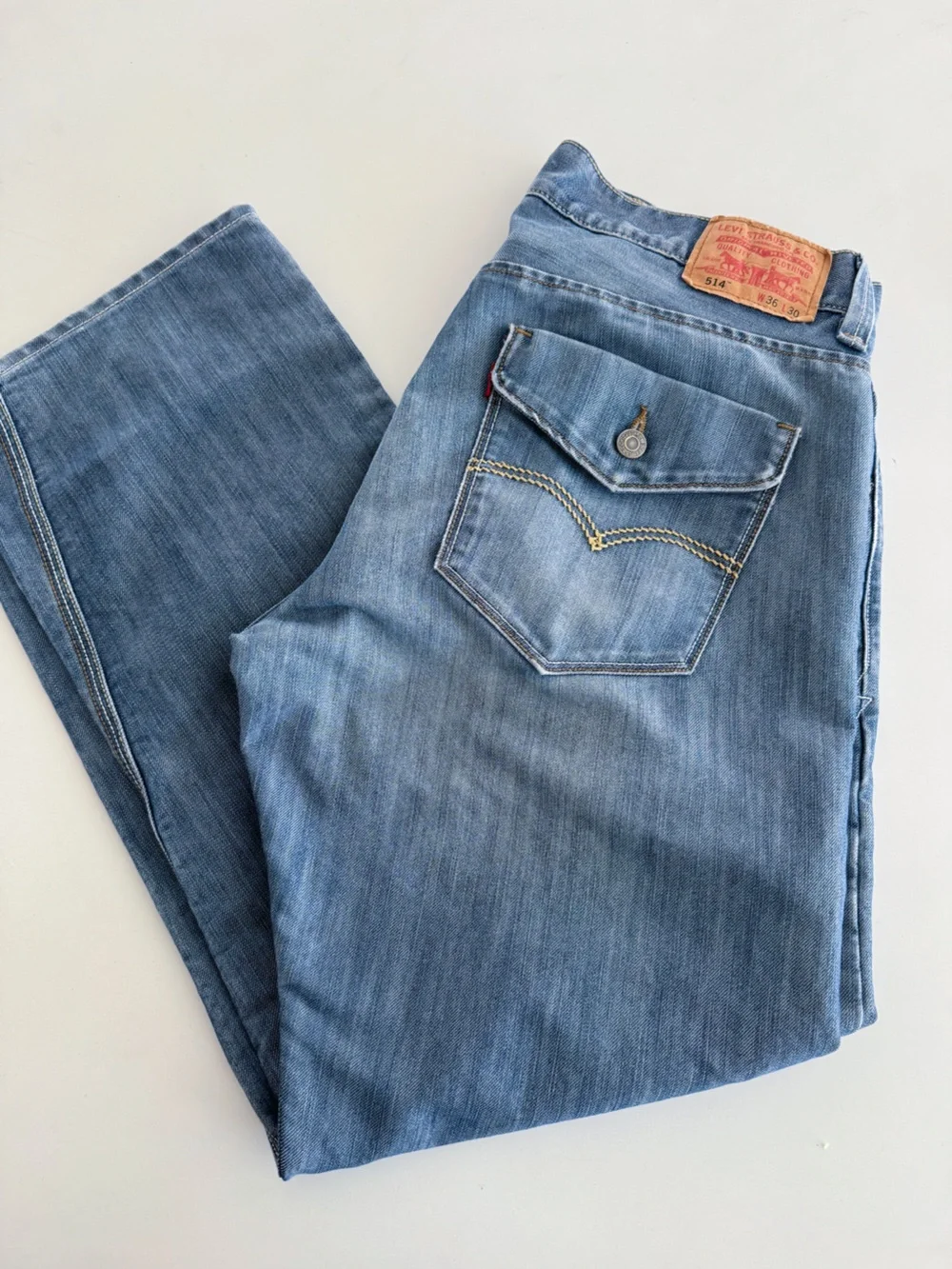 Levi's Light Blue 514 Straight Men’s Jeans